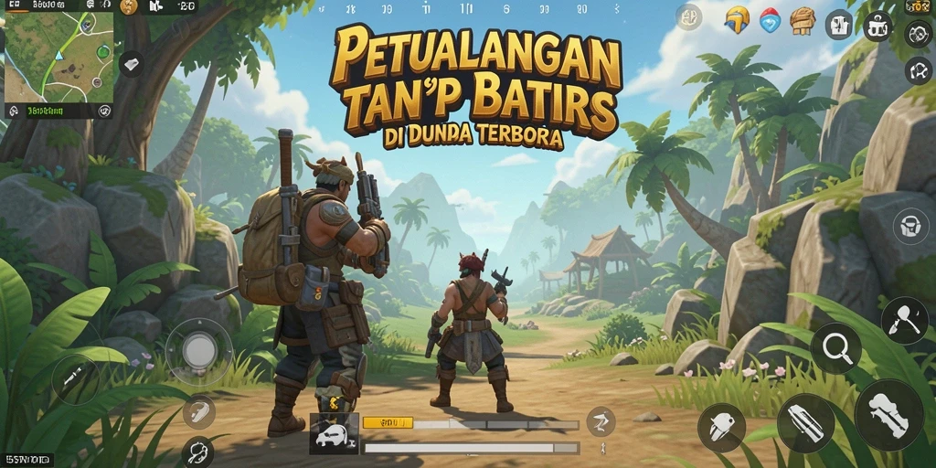 Gameplay Open World yang mendebarkan dan mendalam di 55RP.