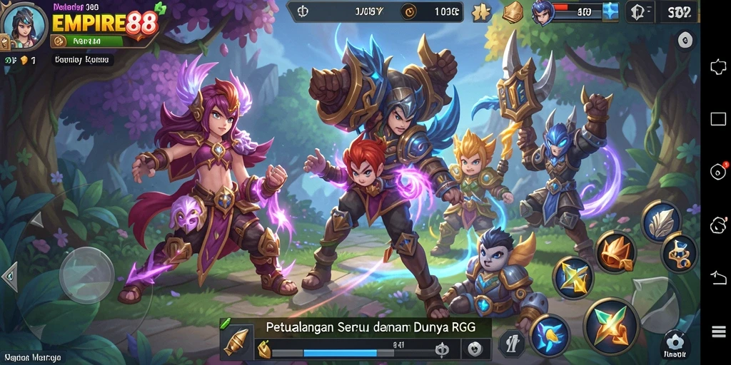 Tampilan gameplay EMPIRE88 yang menakjubkan dan menantang.