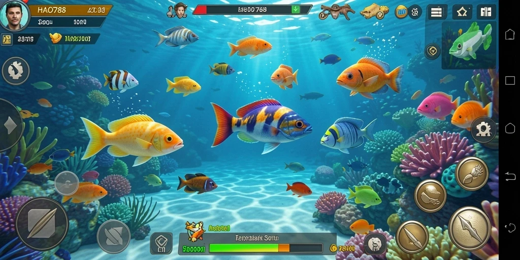 Gameplay seru menembak ikan di HAO788.