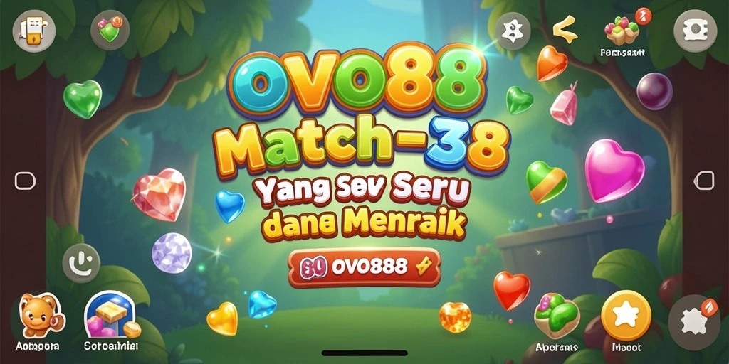Gameplay seru OVO88 dengan elemen Match-3 yang menarik.