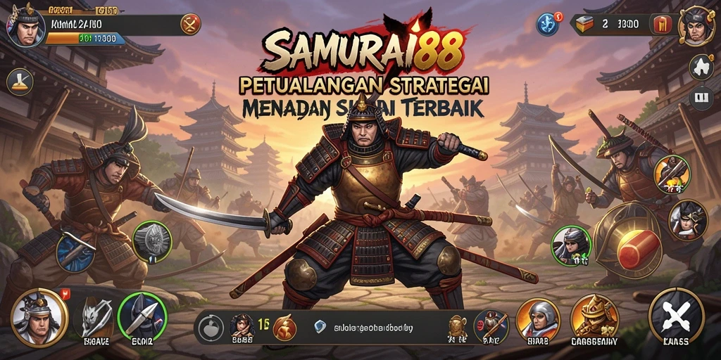 Gameplay epik dalam pertempuran SLG yang mendebarkan.